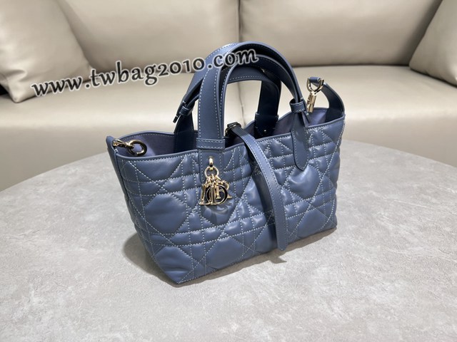 Dior专柜新款迪奥小号Toujours手袋牛皮超大藤格纹休闲女包 djfk1241